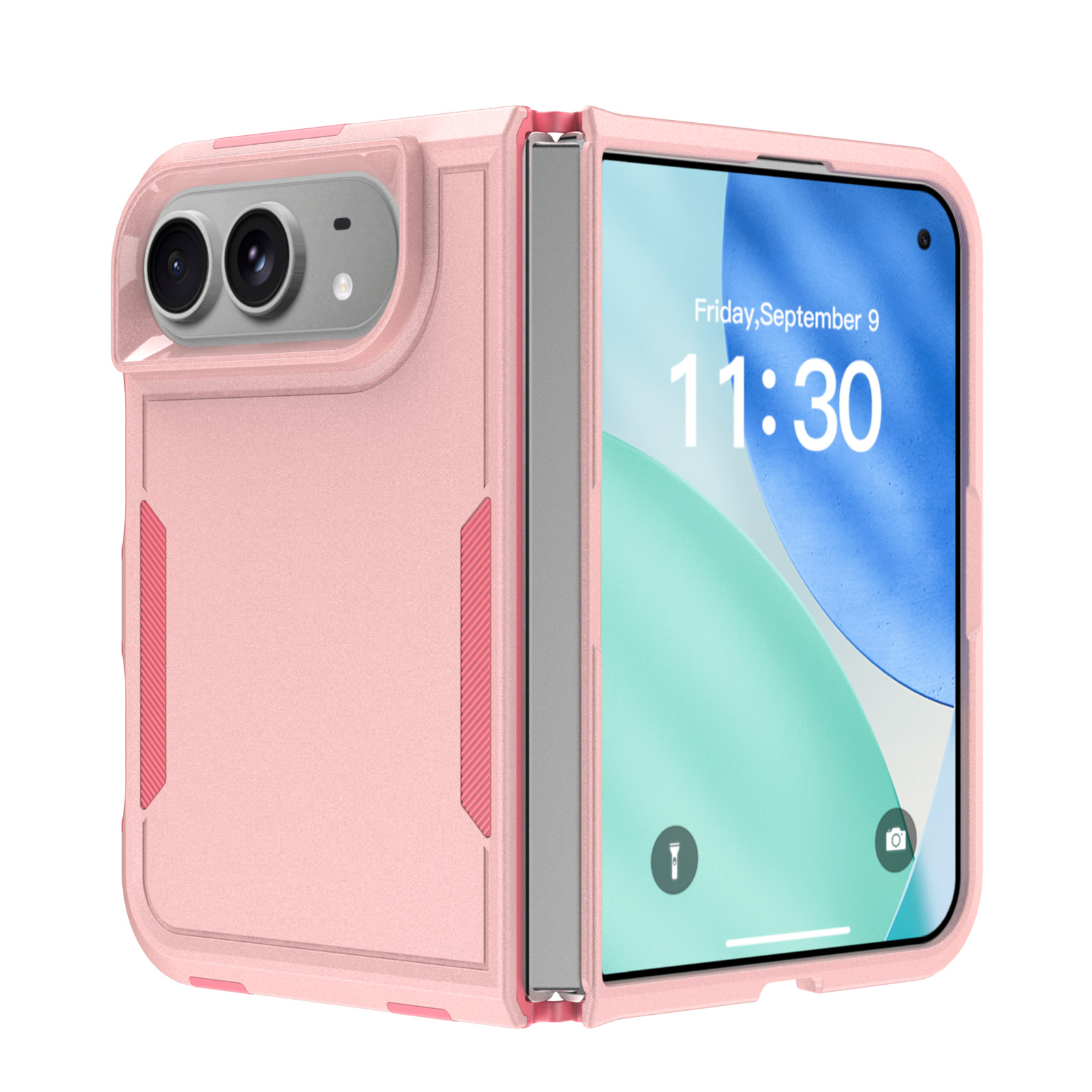 Area Rug - iPhone Duo Ultra 18 Fold Wide用、耐衝撃性に優れたPC製スキンケース。指紋がつきにくく、レンズ部分を保護するスリムなデザイン。