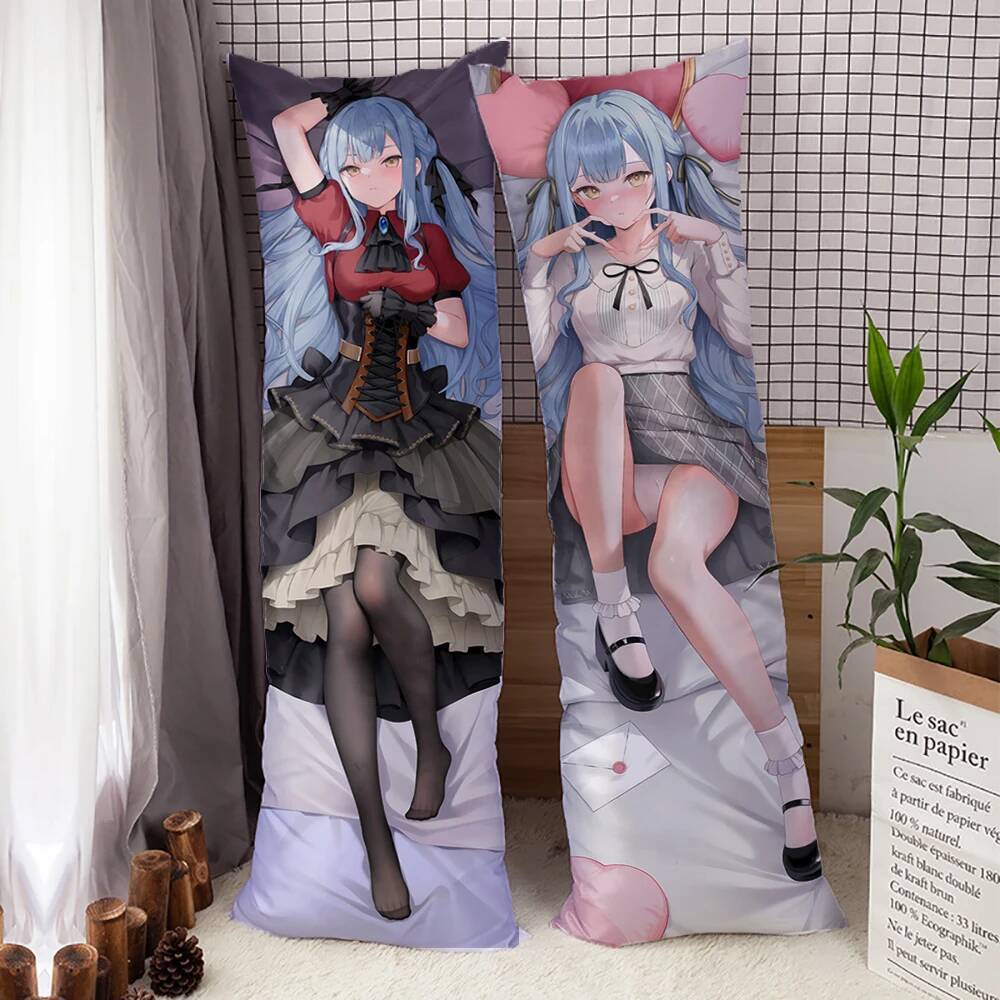Throw Pillow - ゲーム戸河沢サキコ抱き抱き枕カバーケースアニメ両面プリントスロークッション枕カバーホーム寝具