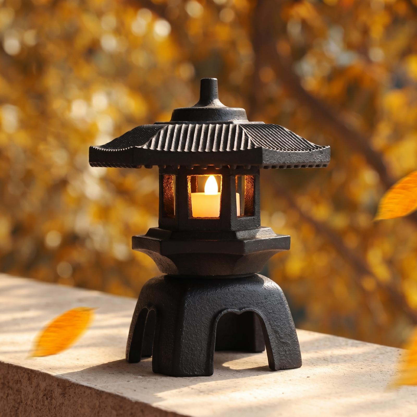 鋳鉄製ランタン卓上キャンドルホルダー ヴィンテージ装飾ランタ - Candle Holder Decor のレビューと価格