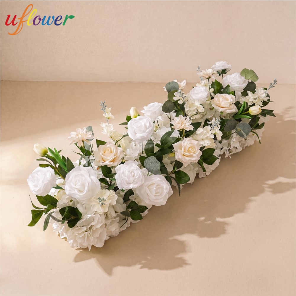 Uflower ローズグリーナーフラワーロウ ロングランナー - Table Runner のレビューと価格