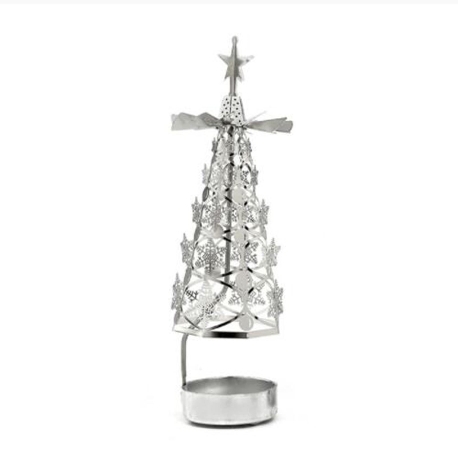 回転式キャンドルトレイ、ステンレス製回転式燭台、クリスマスや - Candle Holder Decor のレビューと価格